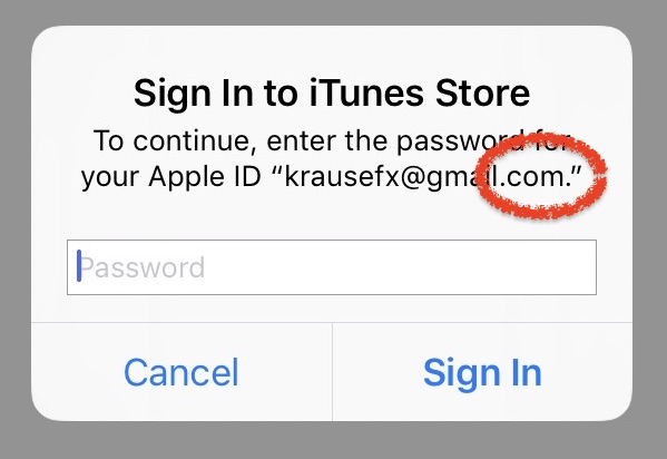 iOS steal.password - Easily get the user's Apple ID password, asking · Felix Krause
